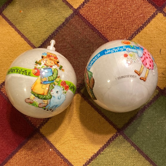 Vintage Holiday Vintage Nursery Rhymes Ornaments Poshmark